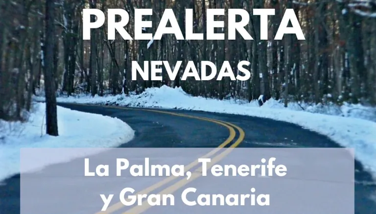 2025 03 01 Kanaren Vorwarnung Schnee