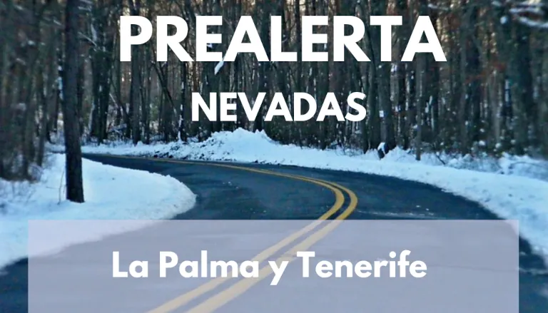 2025 03 03 La Palma Teneriffa Vorwarnung Schnee