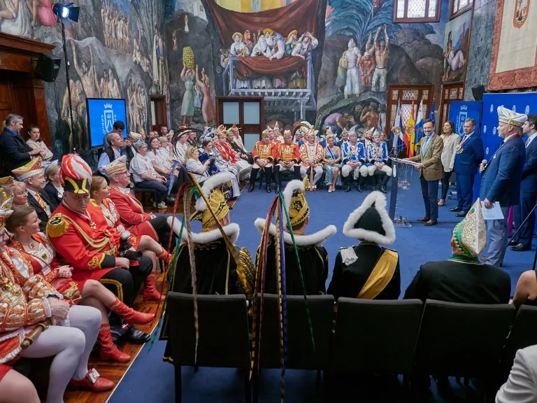 2025 03 08 Teneriffa Karneval deutsche Delegation