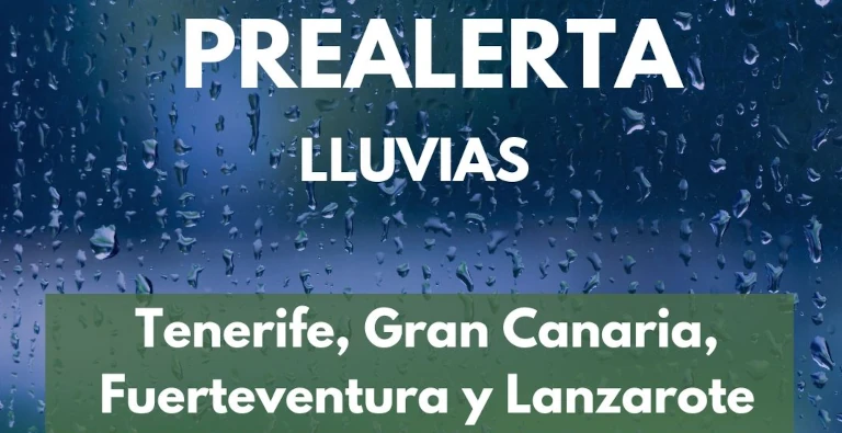 Kanaren Regen Vorwarnung